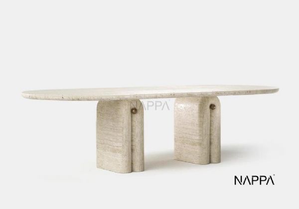 COMO TRAVERTEN YEMEK MASASI