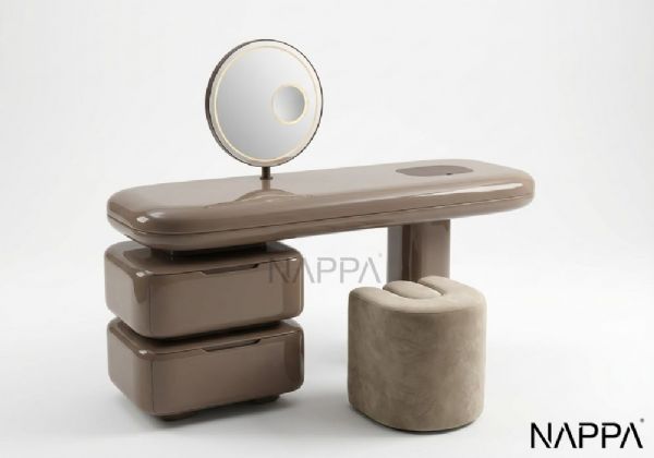 Curve Makyaj Masası Mocha