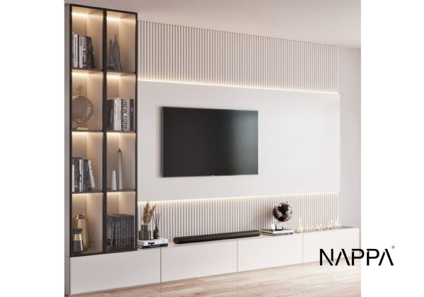 OFF-WHITE DUVAR ÜNİTESİ